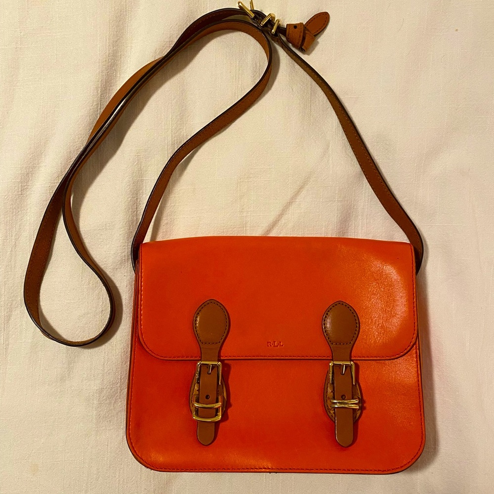 Ralph Lauren Orange Crossbody Bag